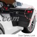 Uenjoy Power Wheels Kids Ride-On Car Remote Control Licensed Mercedes-Benz 3 Speeds LED Lights & Spring Suspension & Safety Lock 12V Red   